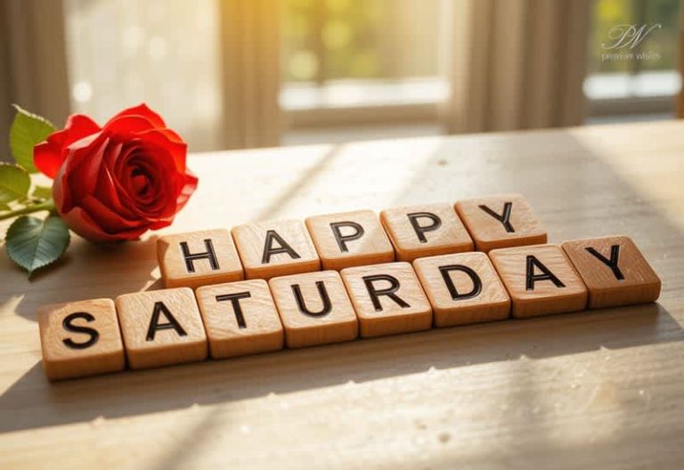 Happy Saturday — may your morning bloom and your day stack up with little joys