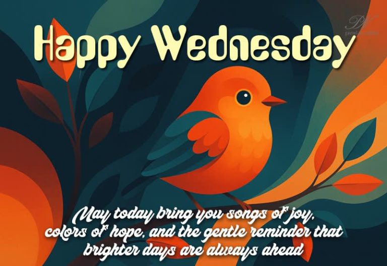 Happy Wednesday – May your day flow gently like pure water and bloom beautifully like fresh flowers. Wishing you peace, positivity, and a serene start to your day.