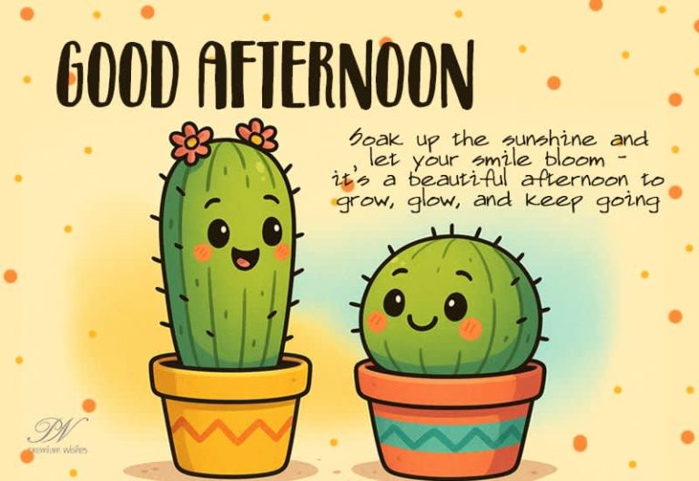 Good Afternoon Wishes