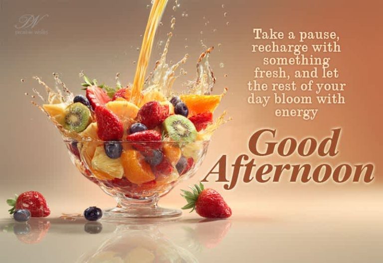Good Afternoon Wishes