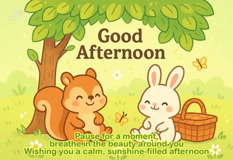 Good Afternoon Wishes