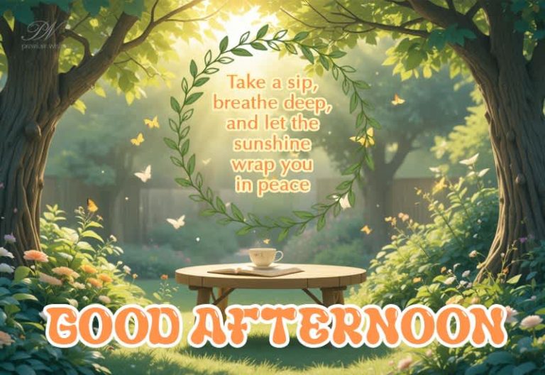 Good Afternoon Wishes