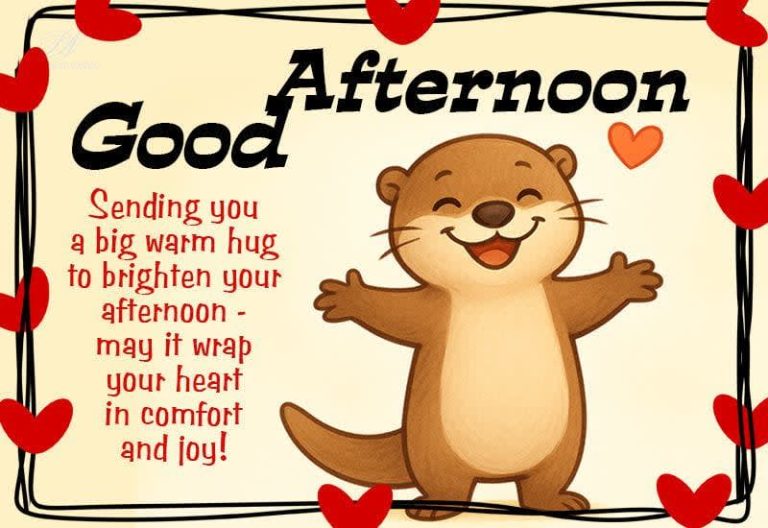 Good Afternoon Wishes