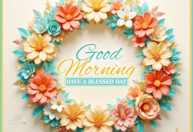 Good Morning – Have a blessed day and enjoy