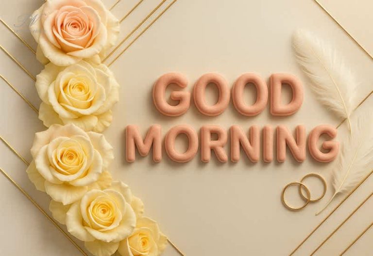 Good Morning 🌹 Let the sweetness of today fill your soul, just like the scent of a blooming rose