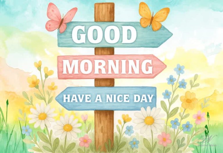 Good Morning – Have the nicest day and enjoy Good Morning – Have the nicest day and enjoy