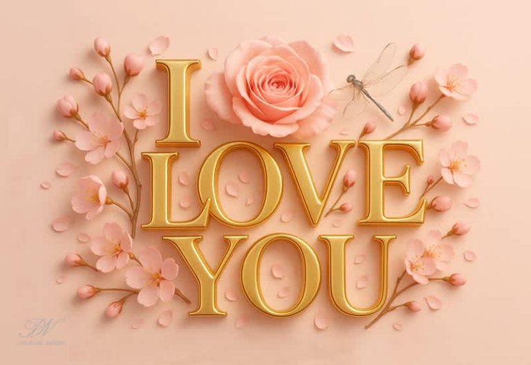 Every time I see you, my heart whispers the same thing… I love you.