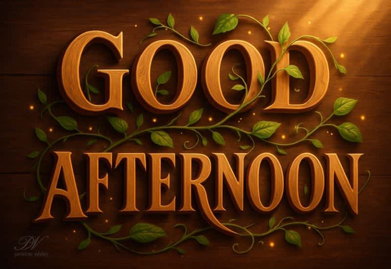 Good Afternoon Wishes