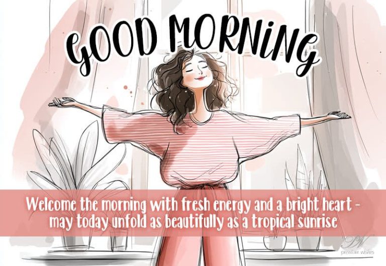 Good Morning – Welcome the Day with Fresh Energy and a Bright Heart