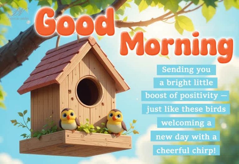 Good Morning – A Bright Boost of Positivity to Start Your Day
