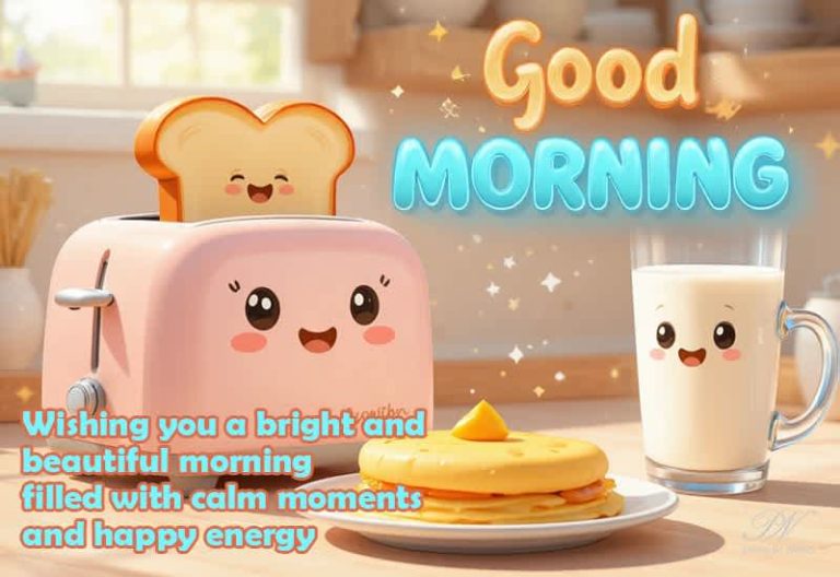 Good Morning – A Bright and Beautiful Start Filled With Calm and Happy Energy