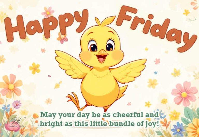 Happy Friday – Wishing You a Cheerful and Bright Day Ahead
