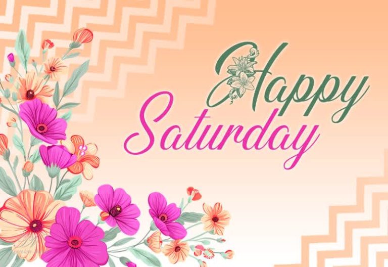 Happy Saturday – No plans, no pressure — just peaceful Saturday vibes!