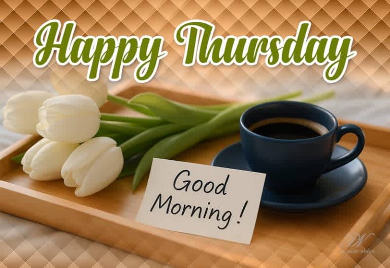 Happy Thursday – You’re the sunshine in ordinary moments and the calm in every storm. Wishing you love, peace, and endless joy today and always
