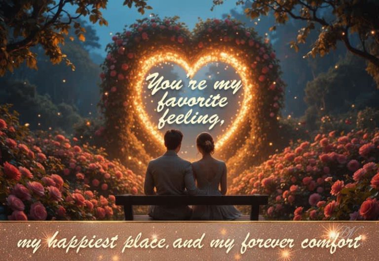 You Are My Favourite Feeling – My Happiest Place and My Forever Comfort