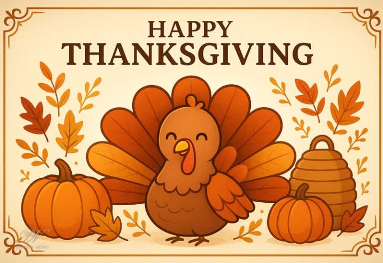 Happy Thanksgiving – Warm Wishes Filled With Joy, Gratitude & Celebration