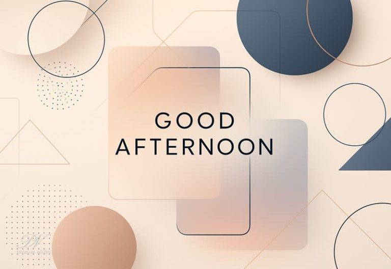 Good Afternoon Wishes