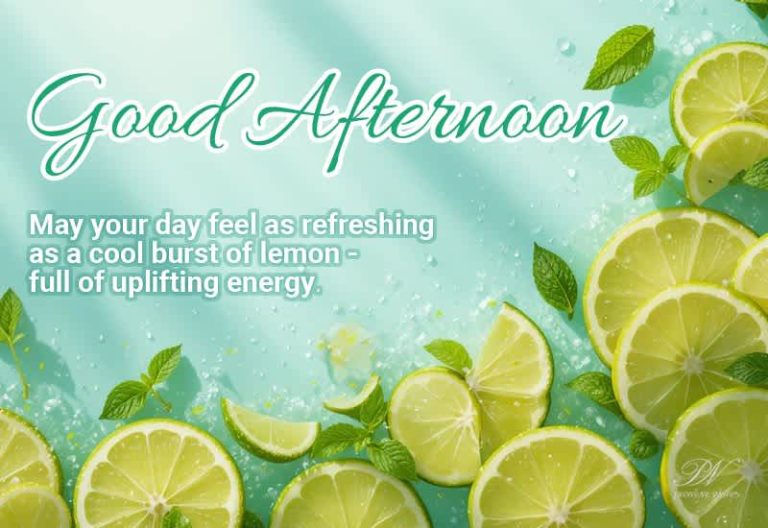 Good Afternoon Wishes