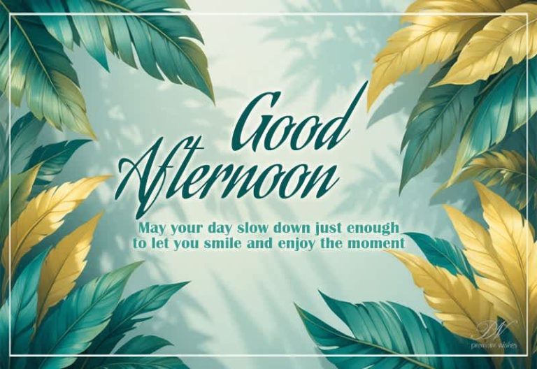 Good Afternoon Wishes