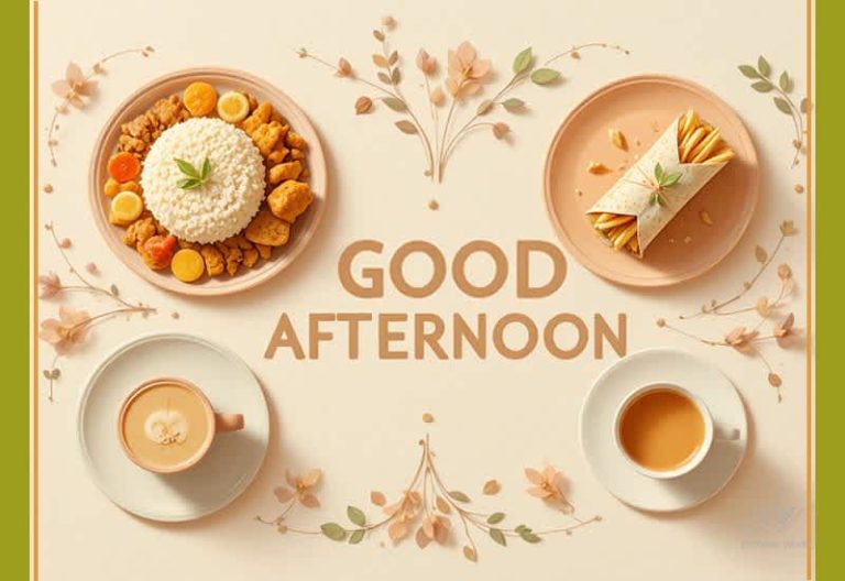 Good Afternoon Wishes