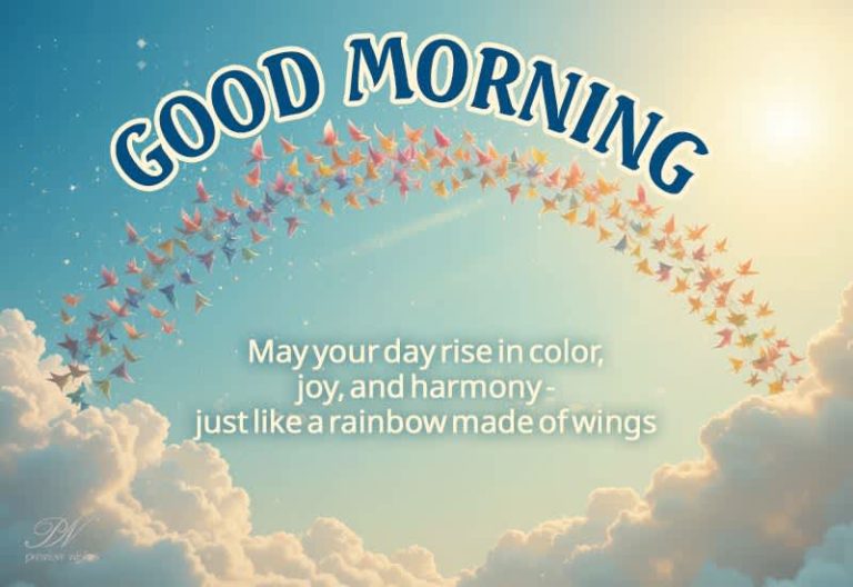 Good Morning – May Your Day Rise in Color, Joy, and Harmony Good Morning – May Your Day Rise in Color, Joy, and Harmony
