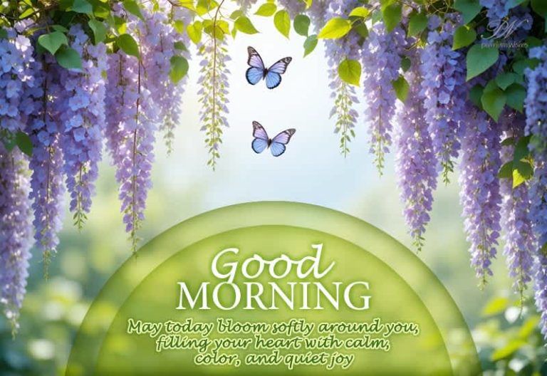 Good Morning – May Today Bloom Softly with Calm, Color and Quiet Joy