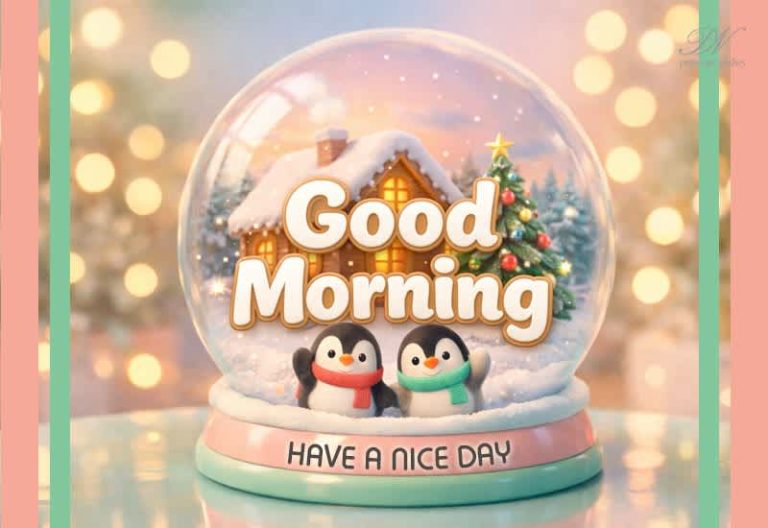 Good Morning ☃️ Wishing You a Cozy and Beautiful Day