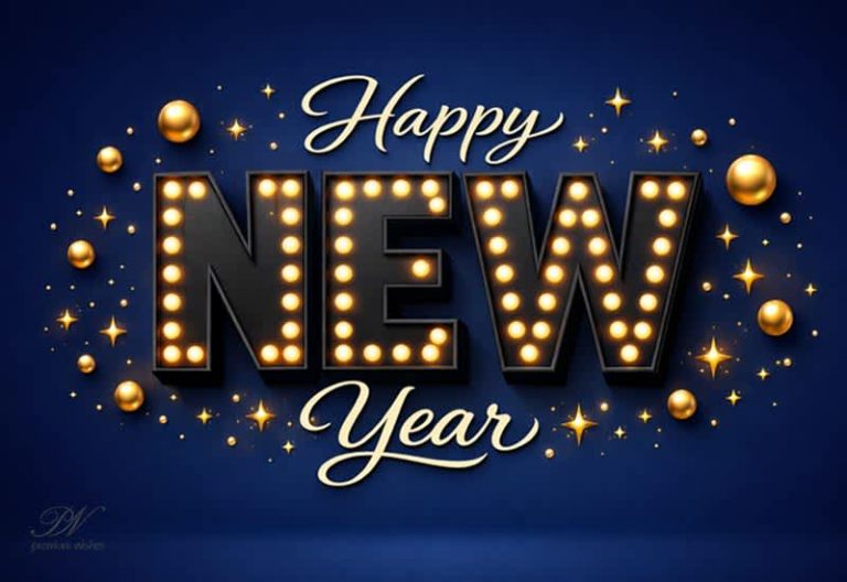 Happy New Year 🎆 Wishing You Bright Beginnings and Joy Ahead