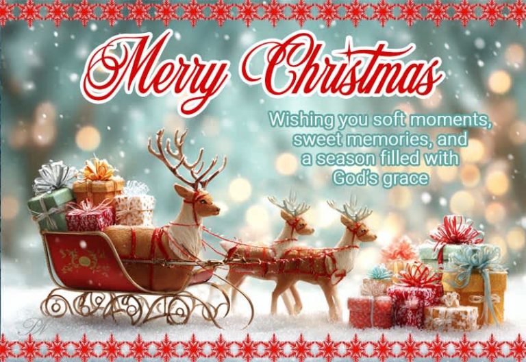 Merry Christmas – Soft Moments, Sweet Memories & God’s Grace