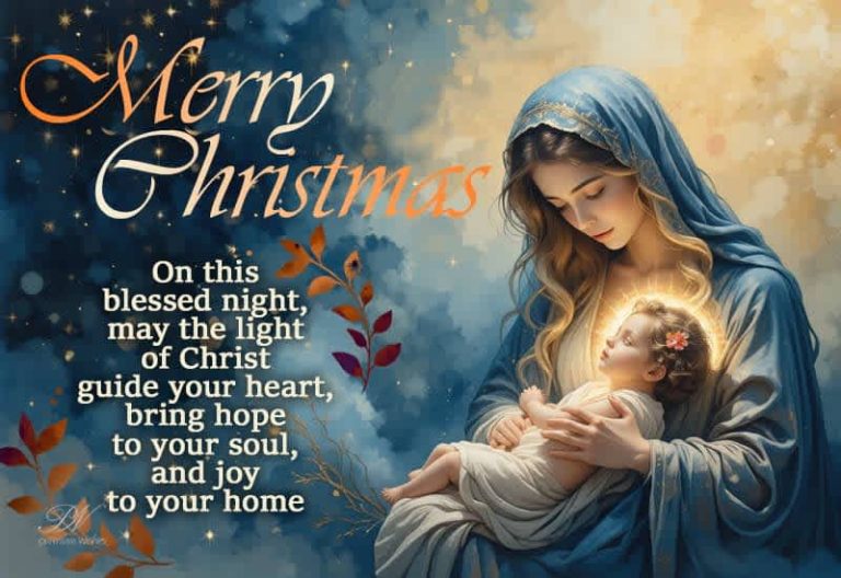 Merry Christmas – May the Light of Christ Fill Your Heart and Home