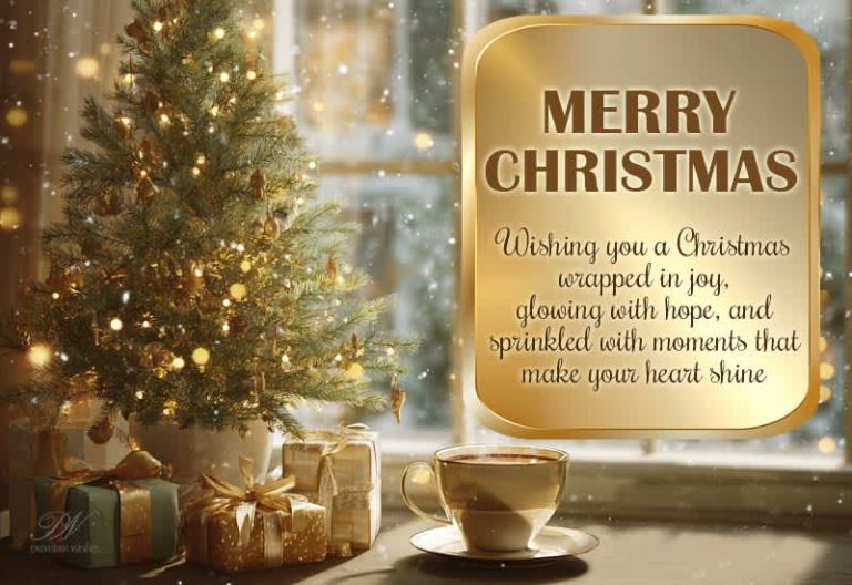 Merry Christmas – Wishing You Joy, Hope, and Heart-Shining Moments