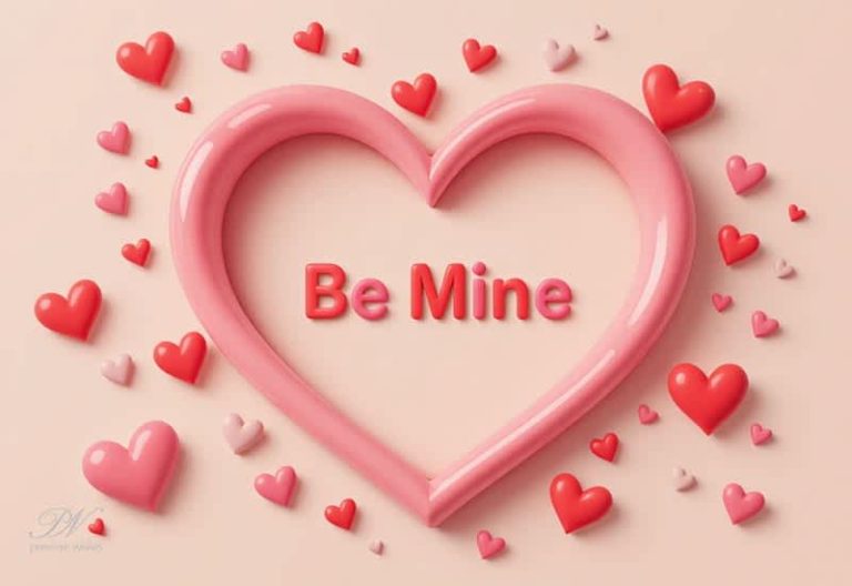Be Mine – A Sweet and Romantic Love Message