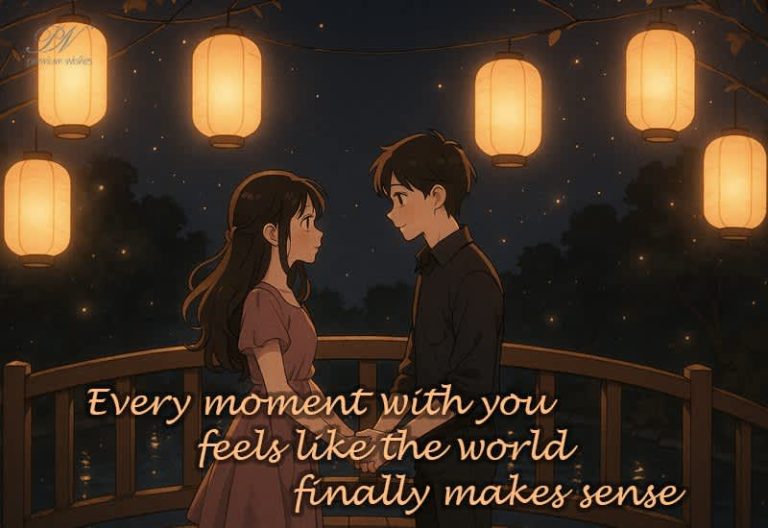 Every Moment With You Feels Like the World Finally Makes Sense