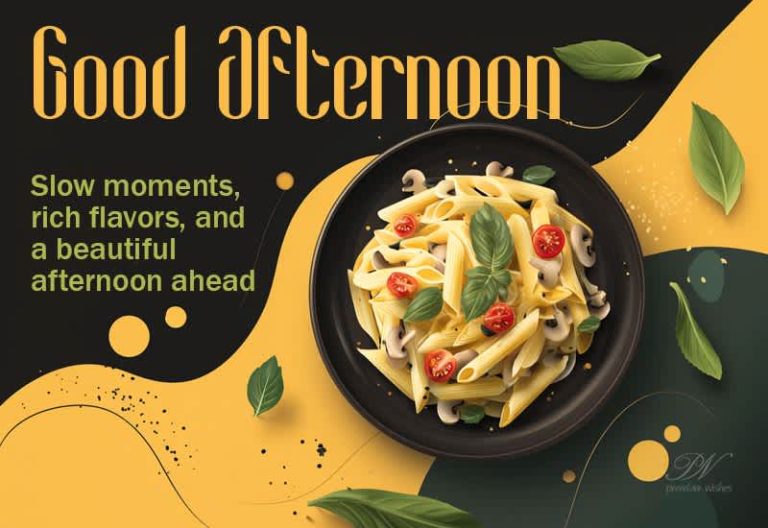 Good Afternoon Wishes