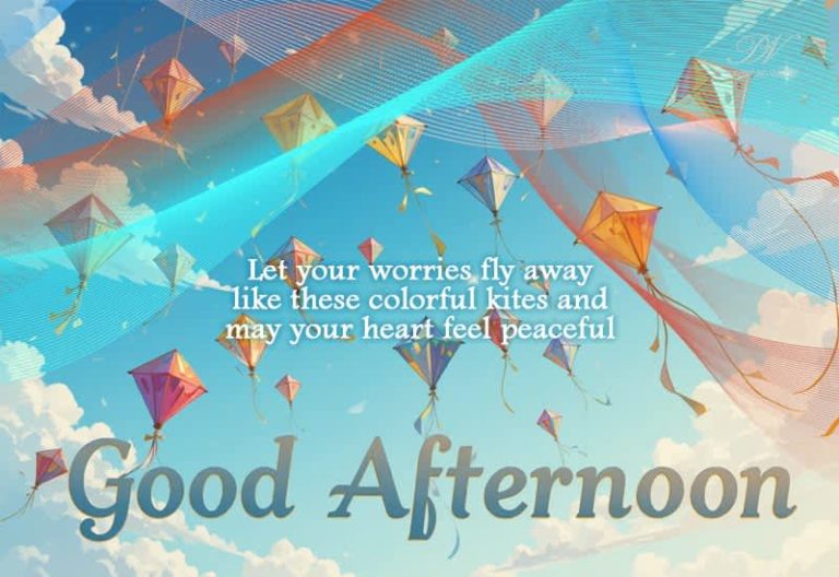 Good Afternoon Wishes