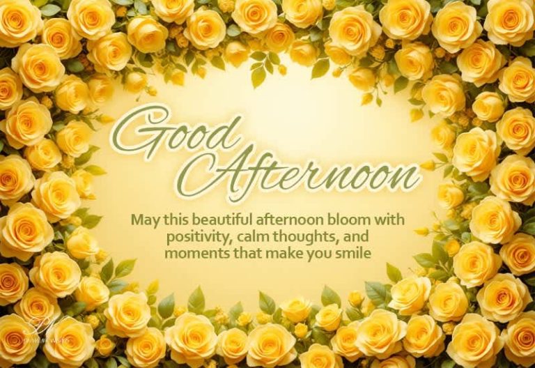 Good Afternoon Wishes