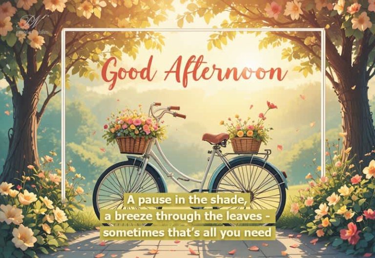 Good Afternoon Wishes