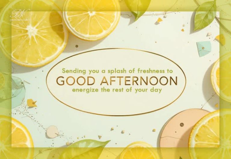 Good Afternoon Wishes