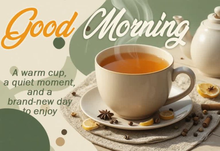 A Warm Cup and a Quiet Morning Moment ☕