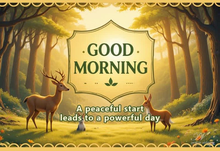 A Peaceful Start Leads to a Powerful Day π A Peaceful Start Leads to a Powerful Day π