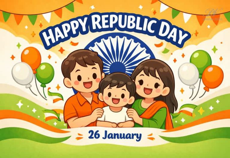 Happy Republic Day Wishes for Family – 26 January | Cute & Joyful Greetings