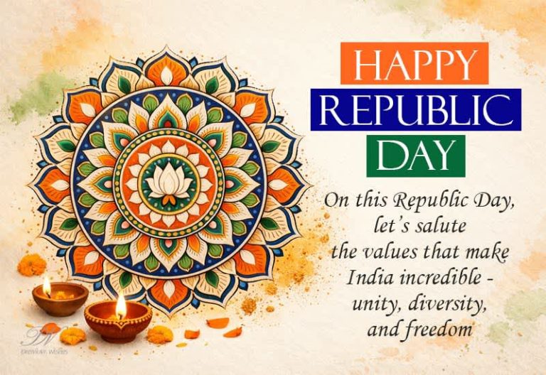 Happy Republic Day Wishes for India – Celebrating Unity, Diversity & Freedom Happy Republic Day Wishes for India – Celebrating Unity, Diversity & Freedom
