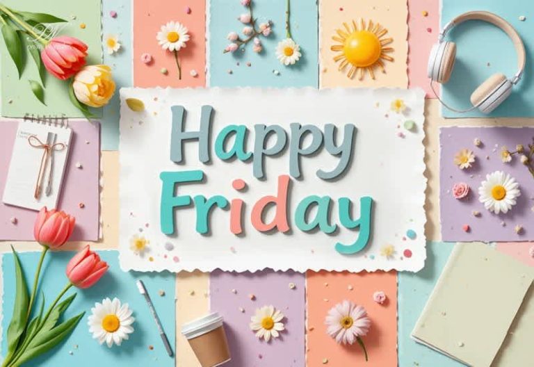 Happy Friday Wishes | Bright, Cheerful Greetings to Start the Weekend