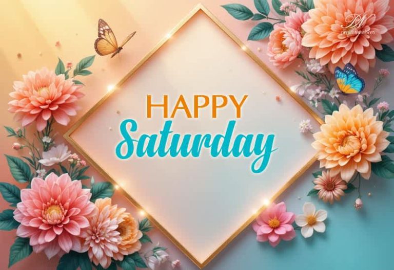 Let Saturday Bloom with Joy 🌼