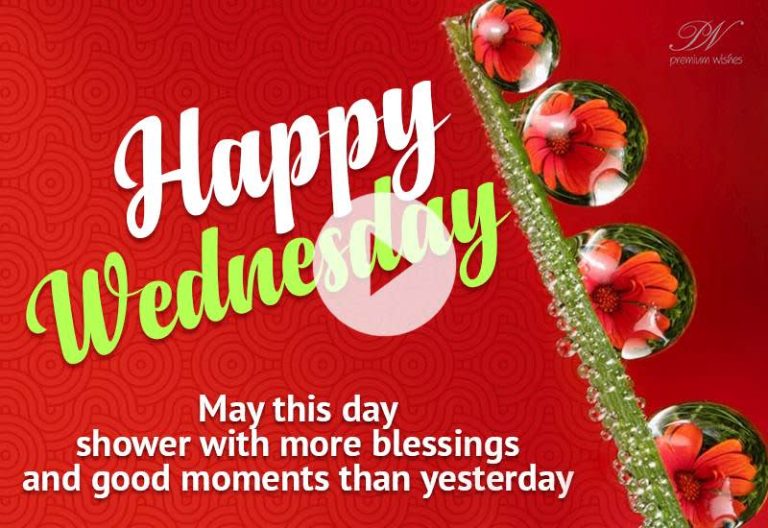 Happy Wednesday Wishes – Beautiful Floral Greetings to Brighten Your Day