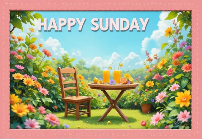 A Gentle Sunday to Slow Down and Smile ☀️