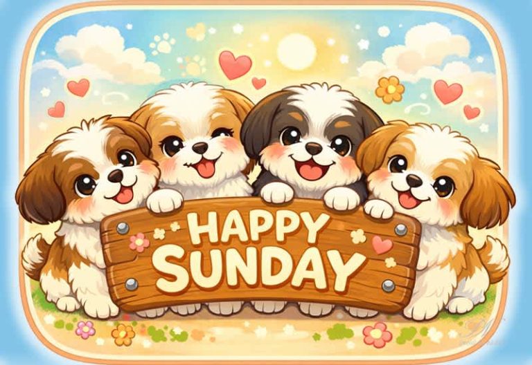 Happy Sunday – Cute Puppies Spreading Joy