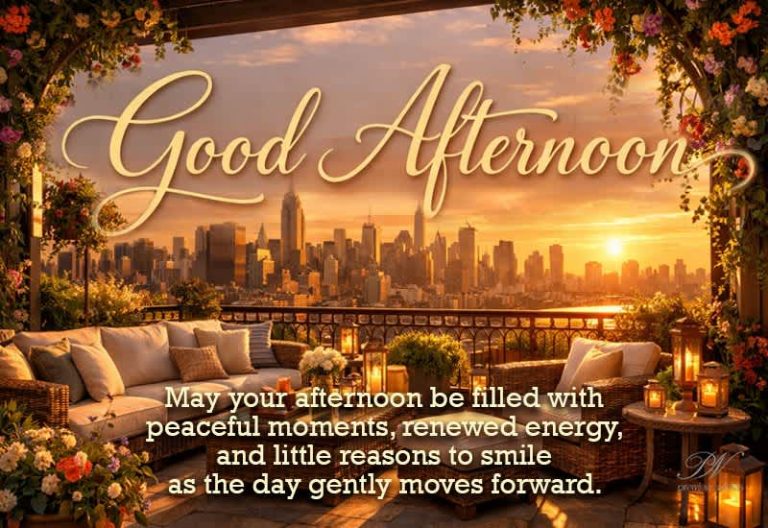 Good Afternoon Wishes