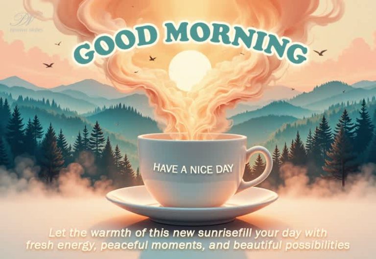 Good Morning – Have a Beautiful and Peaceful Day Ahead