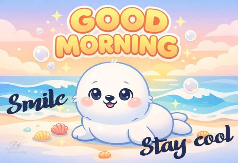 Good Morning Greetings – Smile, Stay Cool & Enjoy the Day